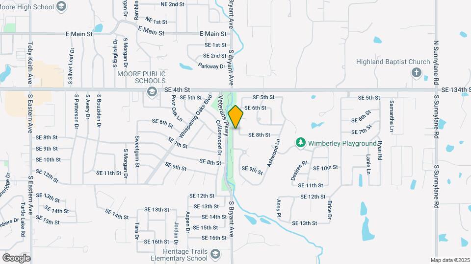 813 Beechwood Way Mapa y Detalles de la Ubicación