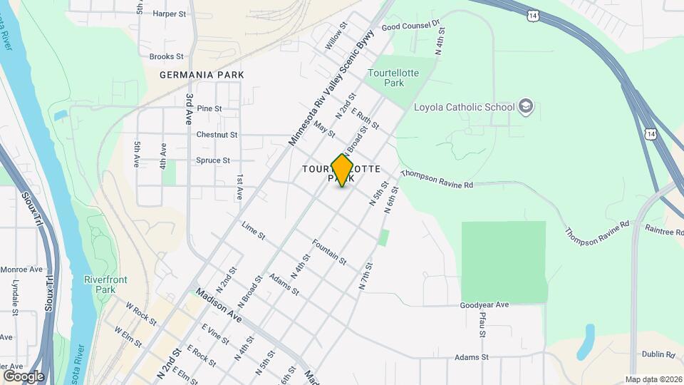 1428 N 4th St, Unit #1 Mapa y Detalles de la Ubicación