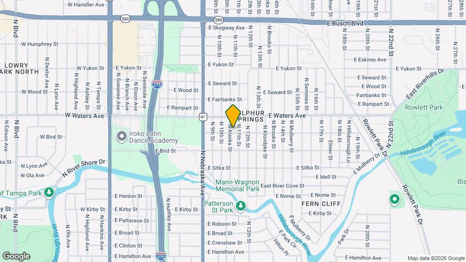 8301 N Alaska St Map and Location Details