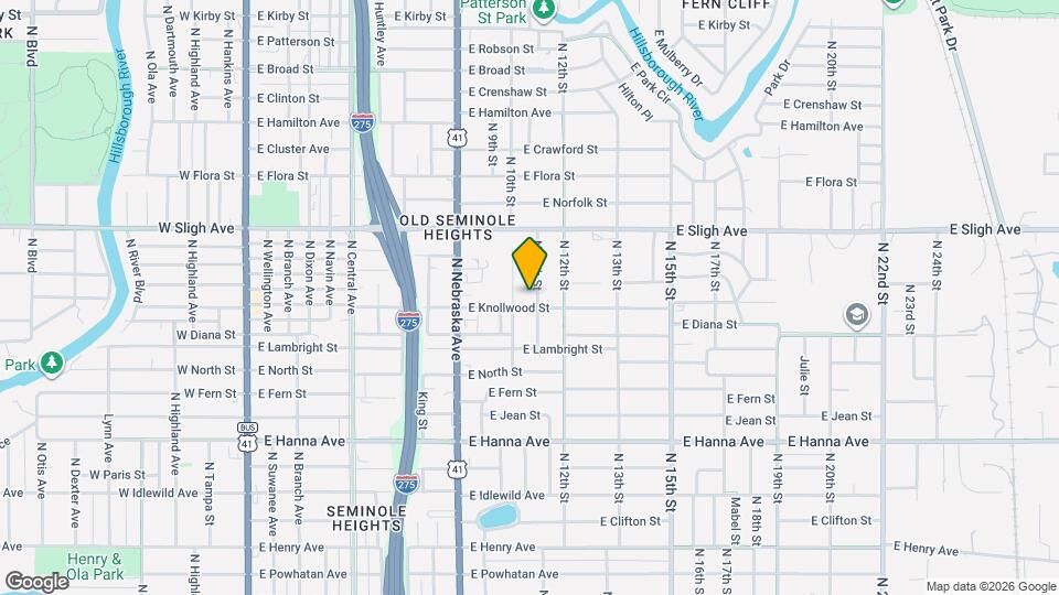 6704 N 11th St Mapa y Detalles de la Ubicación