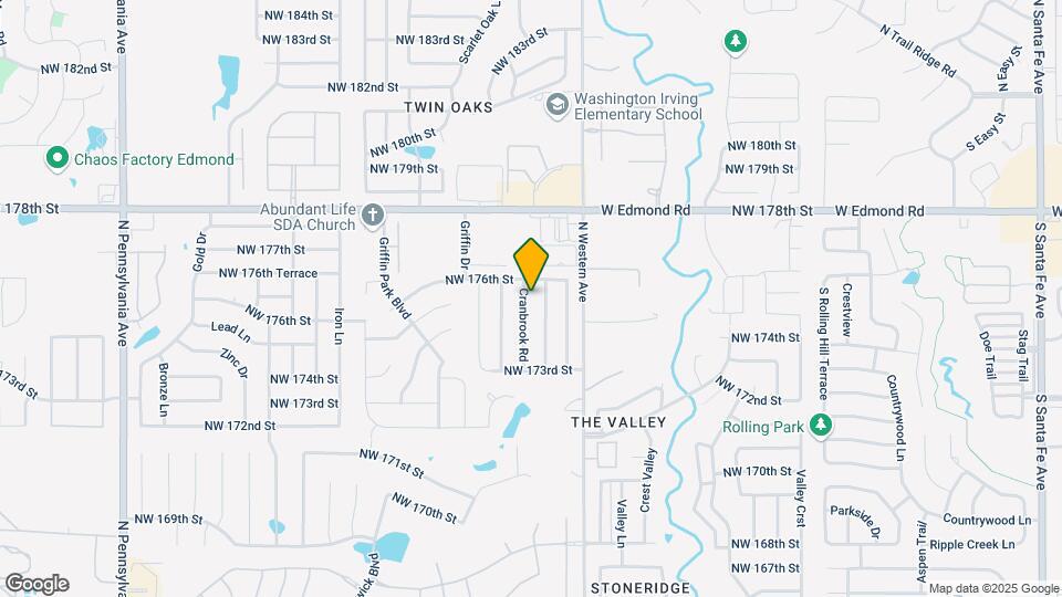 17608 Cranbrook Rd Map and Location Details