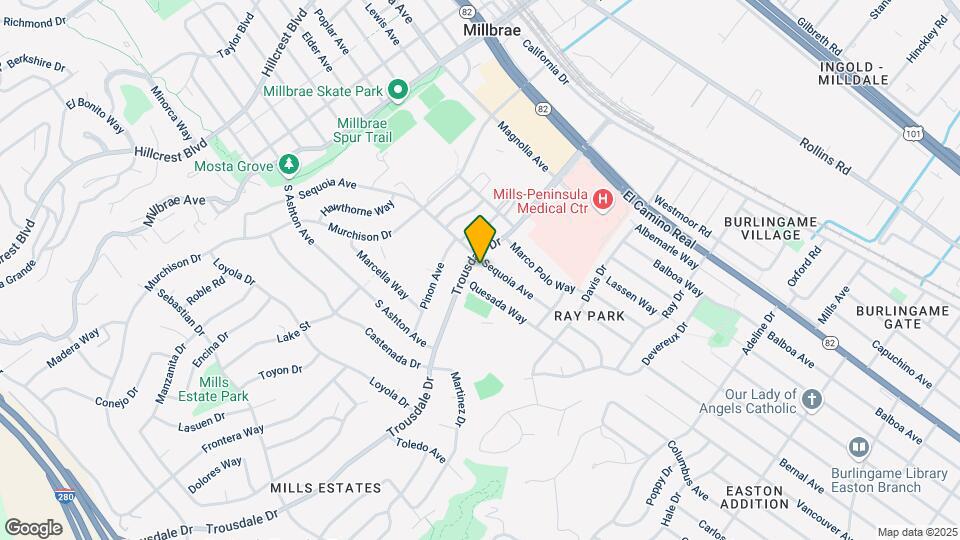 1765 Sequoia Ave Mapa y Detalles de la Ubicación