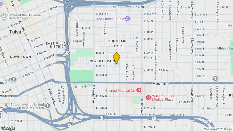 731 S Rockford Ave Map and Location Details