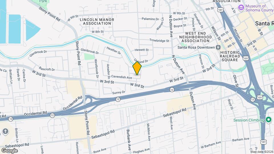 1471 Cavendish Ave Map and Location Details