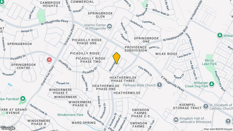 17418 Dashwood Creek Dr Map and Location Details