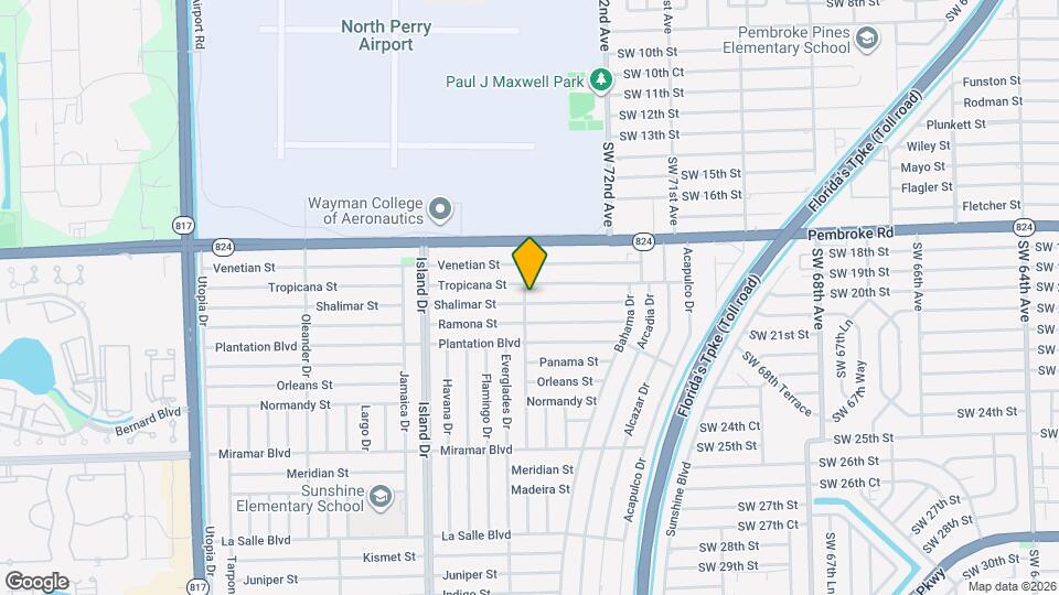 7531 Shalimar St Map and Location Details