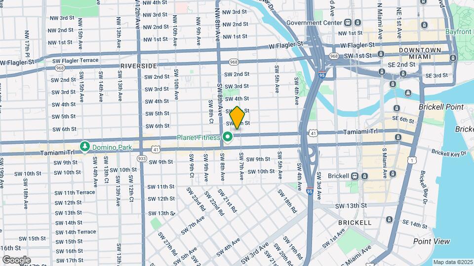 680 SW 7th Ave Map and Location Details