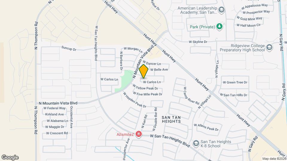 3300 W Carlos Ln Map and Location Details