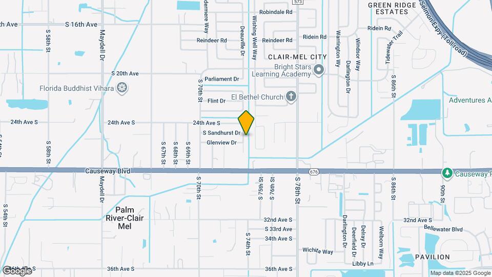 2414 Hermosa Dr Map and Location Details