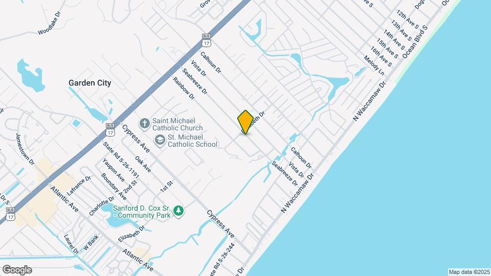 347 Seabreeze Dr Map and Location Details