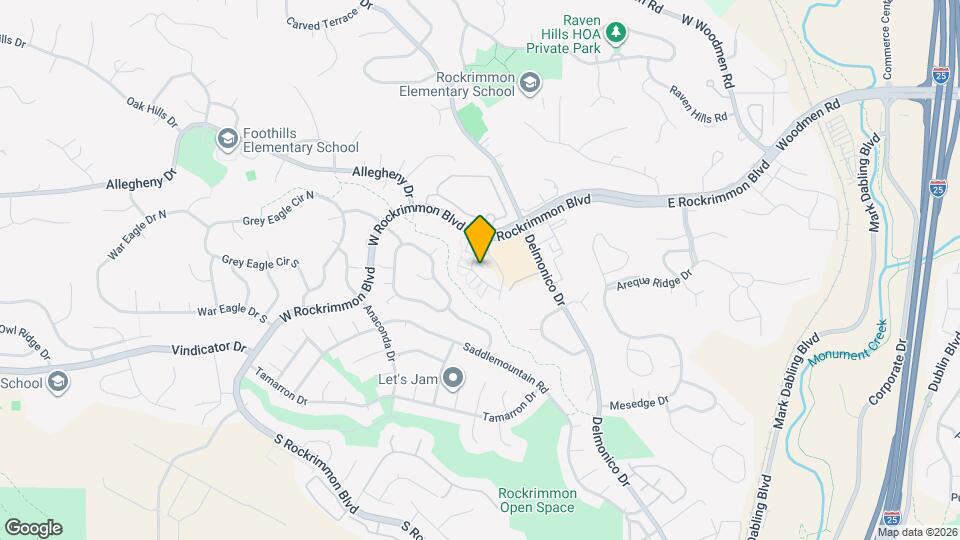 6533 Foxdale Cir Map and Location Details