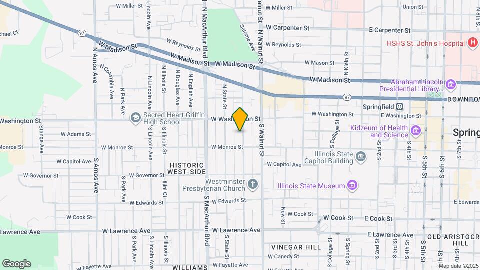 203 S Glenwood Ave Map and Location Details