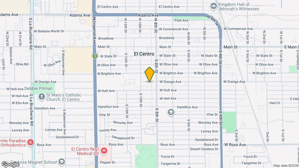 839 W Orange Ave Map and Location Details