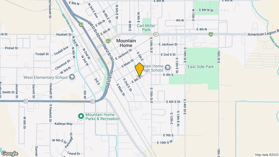 Shady Acres Mobile Home Park Map and Location Details