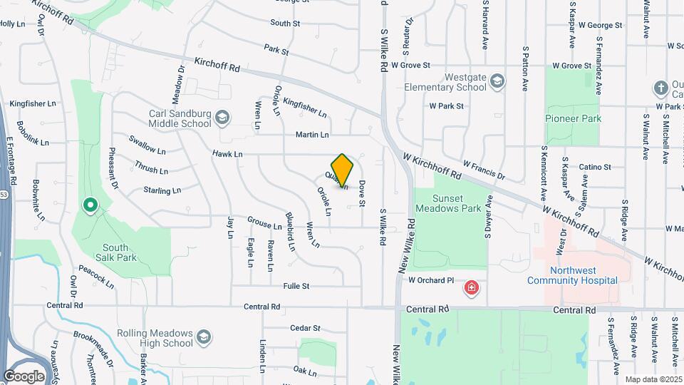 2107 Quail Ln Map and Location Details