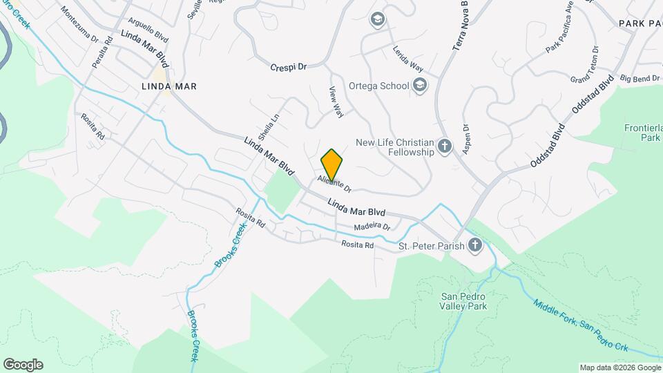 1279 Alicante Dr Map and Location Details