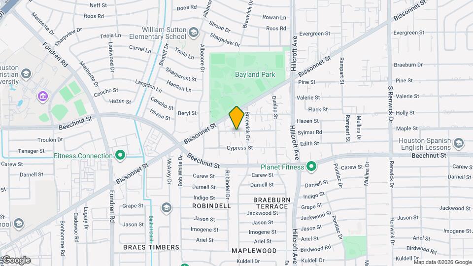 6009 Maple St Map and Location Details