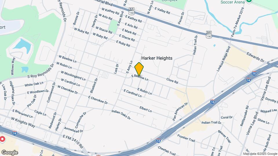 902 Travis Ln Map and Location Details