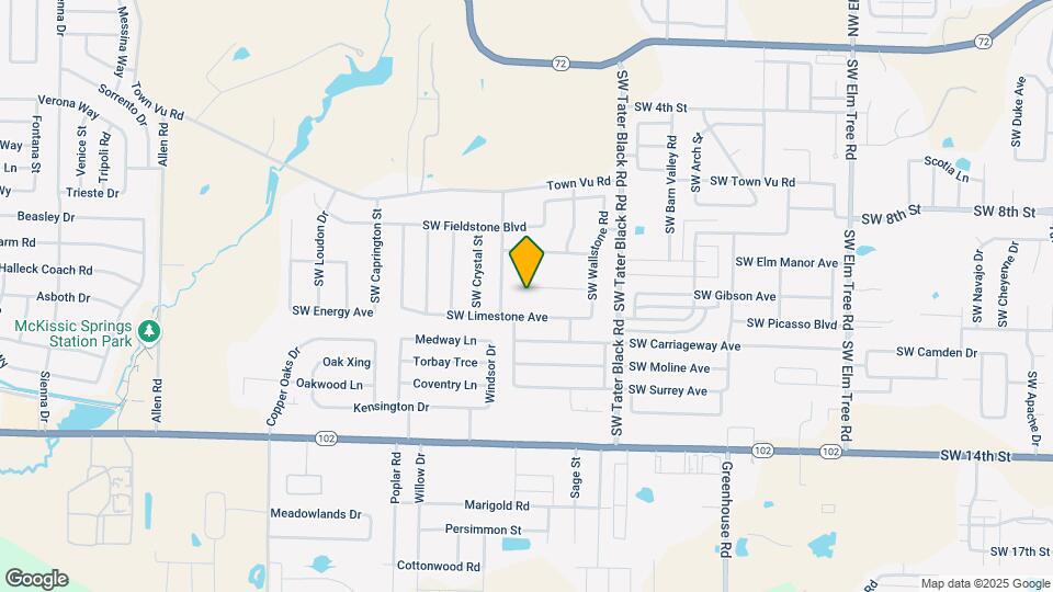 4303 SW Slate Ln Map and Location Details