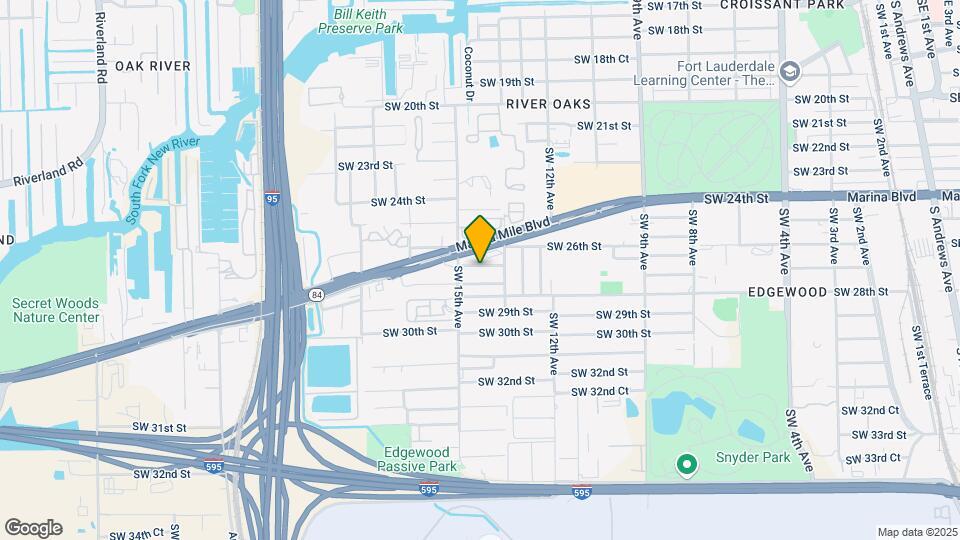1418 SW 27th St, Unit 4 Mapa y Detalles de la Ubicación