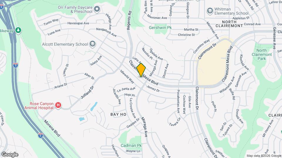 3340 Jemez Dr Map and Location Details