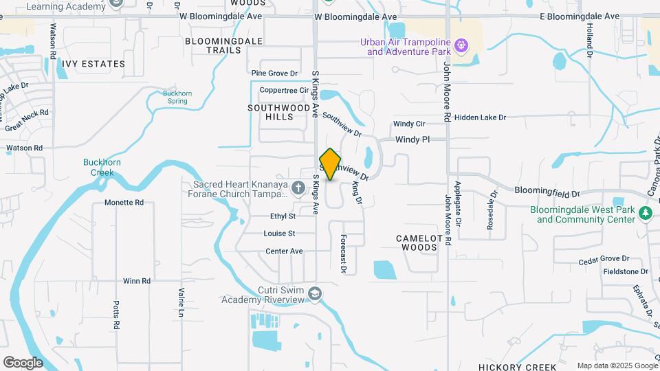 646 Pine Forest Dr Map and Location Details