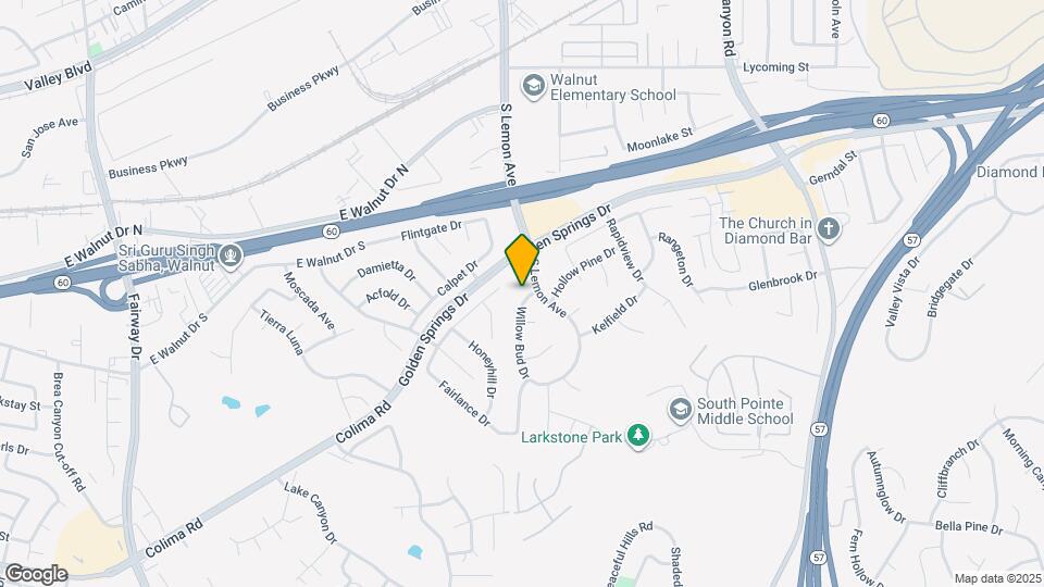 1307 Willow Bud Dr Map and Location Details