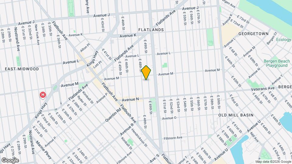 1644 E 49th St, Unit 1 Map and Location Details