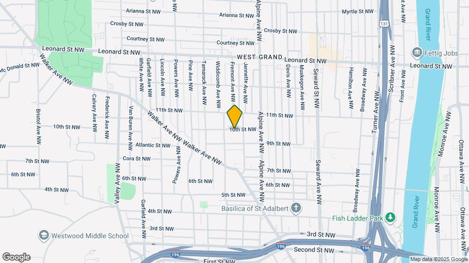 860 10th St NW Map and Location Details