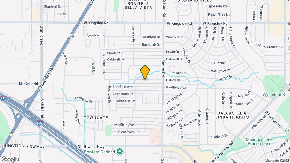 1518 Carroll Dr Map and Location Details