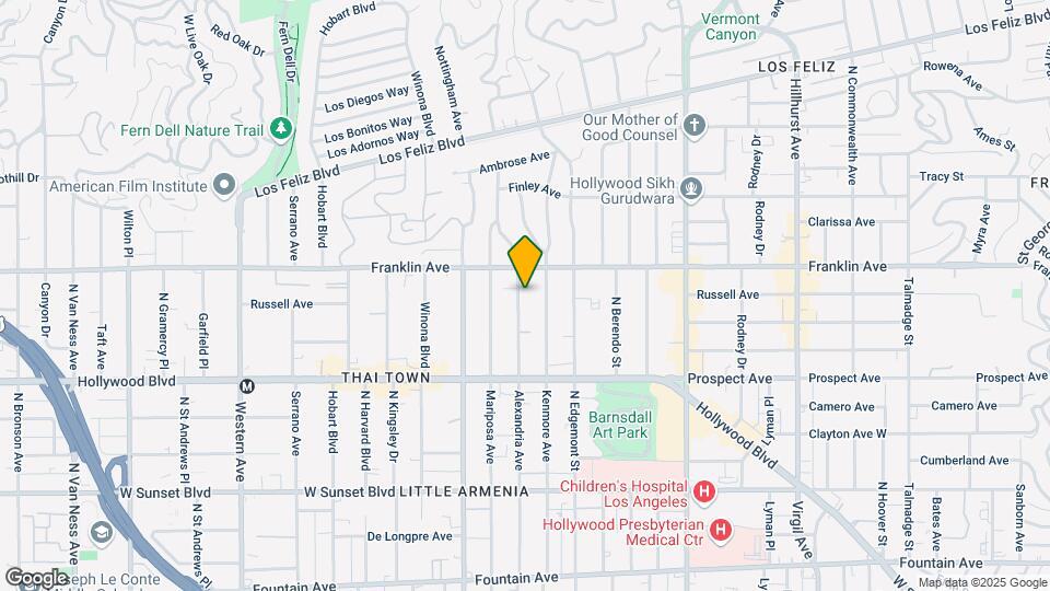 1832 Alexandria Ave Map and Location Details