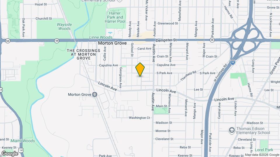 8534 Morton Ave Map and Location Details