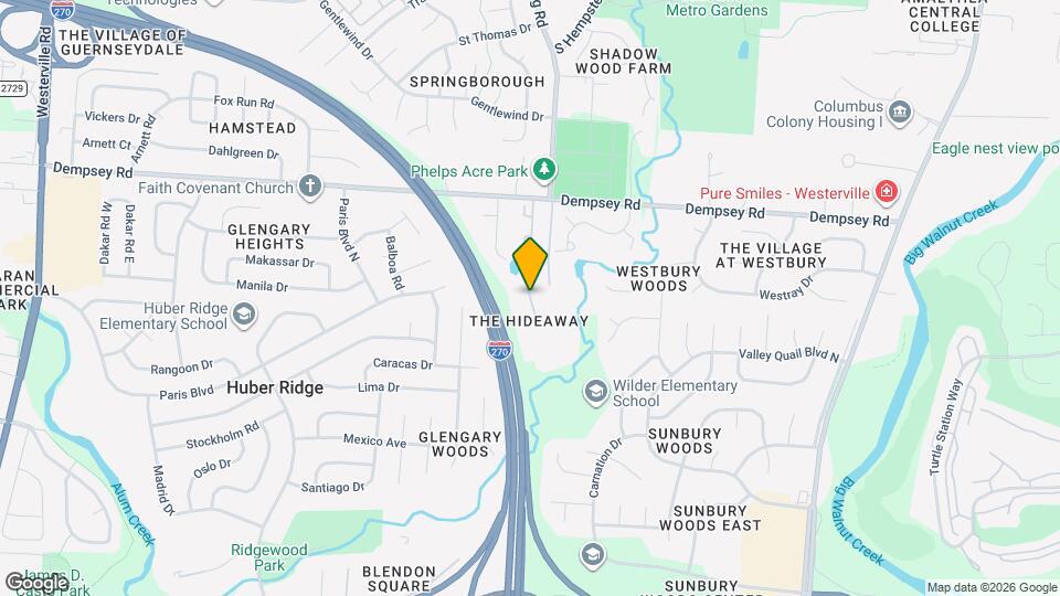 Greentree Village Apartments Map and Location Details