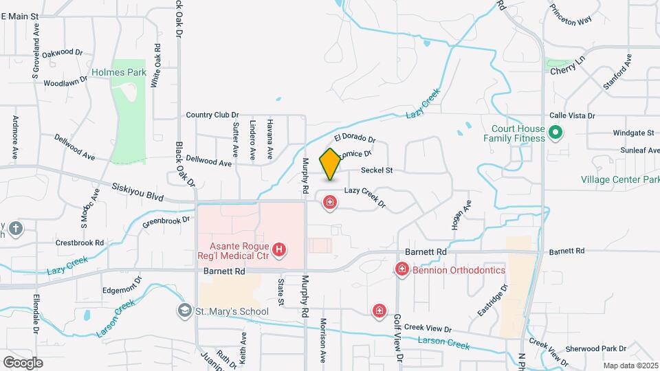 2941 Lazy Creek Dr Map and Location Details