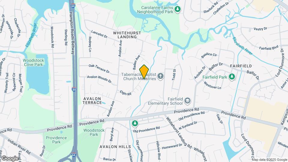5505 Elgin Rd Map and Location Details