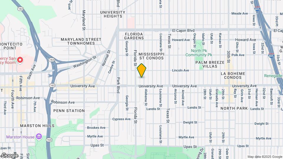 3936 Alabama St Map and Location Details