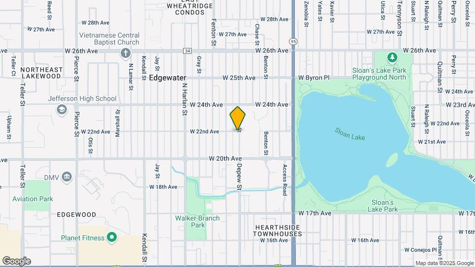 2183 Depew St Map and Location Details