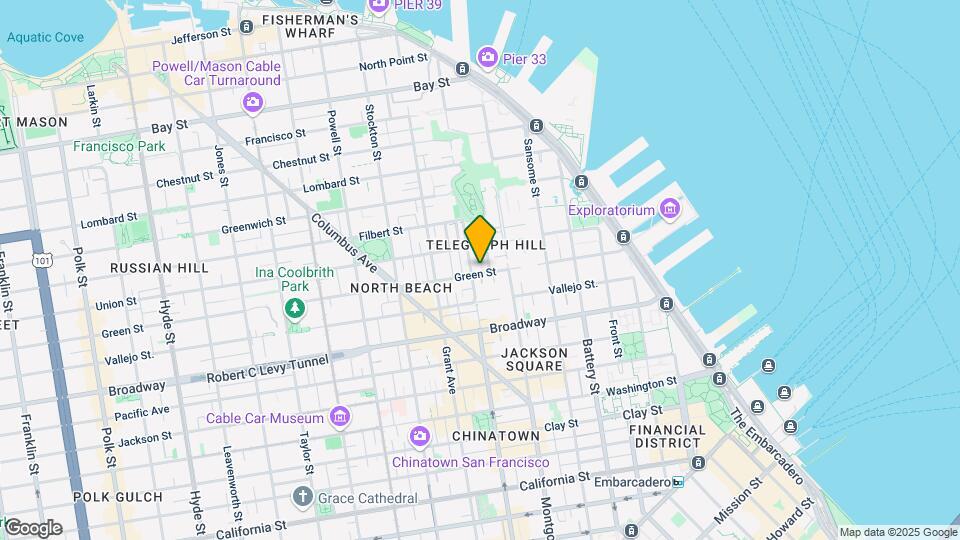 376-380 Green Street Mapa y Detalles de la Ubicación