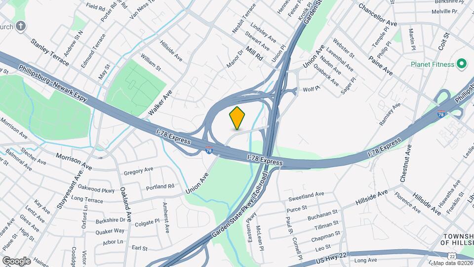 985 Arnet Ave Map and Location Details