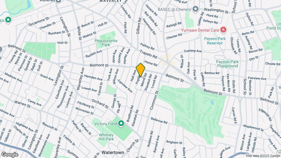 88 Poplar St Map and Location Details