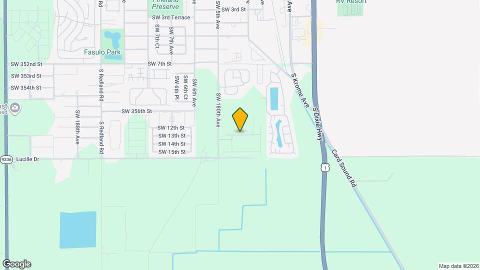 17920 SW 358th St Map and Location Details
