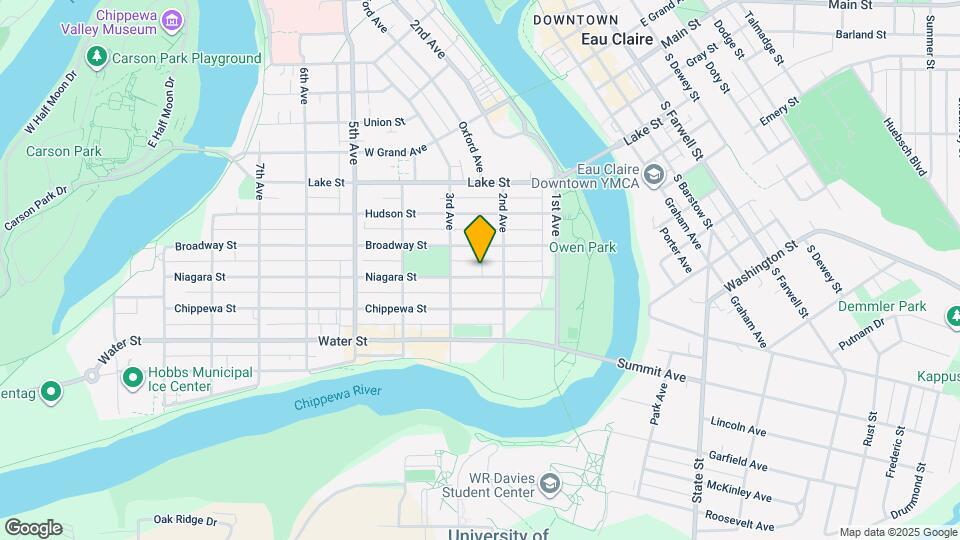 222 Niagara St Map and Location Details