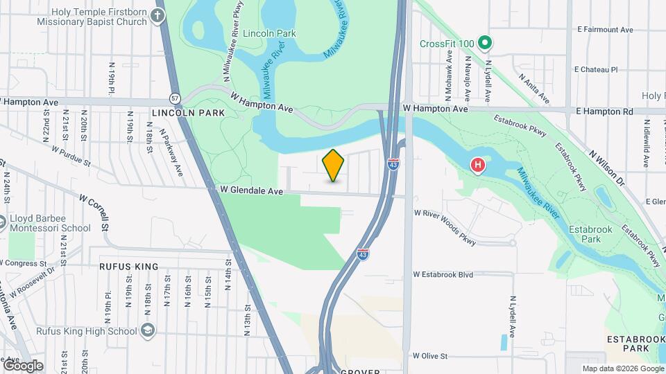 820 W Glendale Ave Mapa y Detalles de la Ubicación