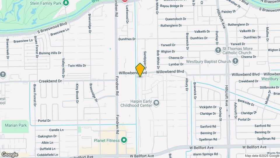 10626 Sandpiper Dr Map and Location Details