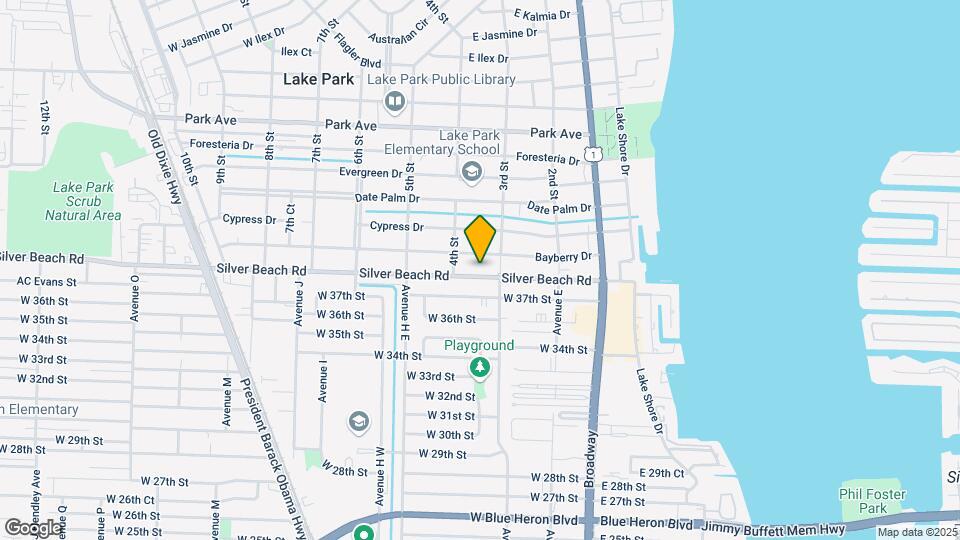 327 Silver Beach Rd Map and Location Details
