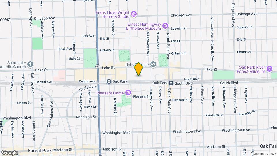 938 North Blvd Map and Location Details