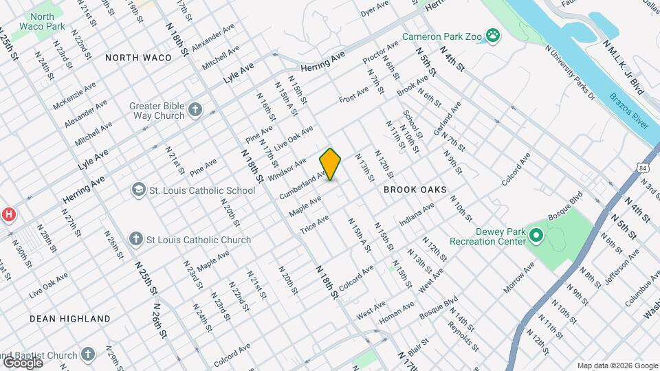 1511 Maple Ave Map and Location Details