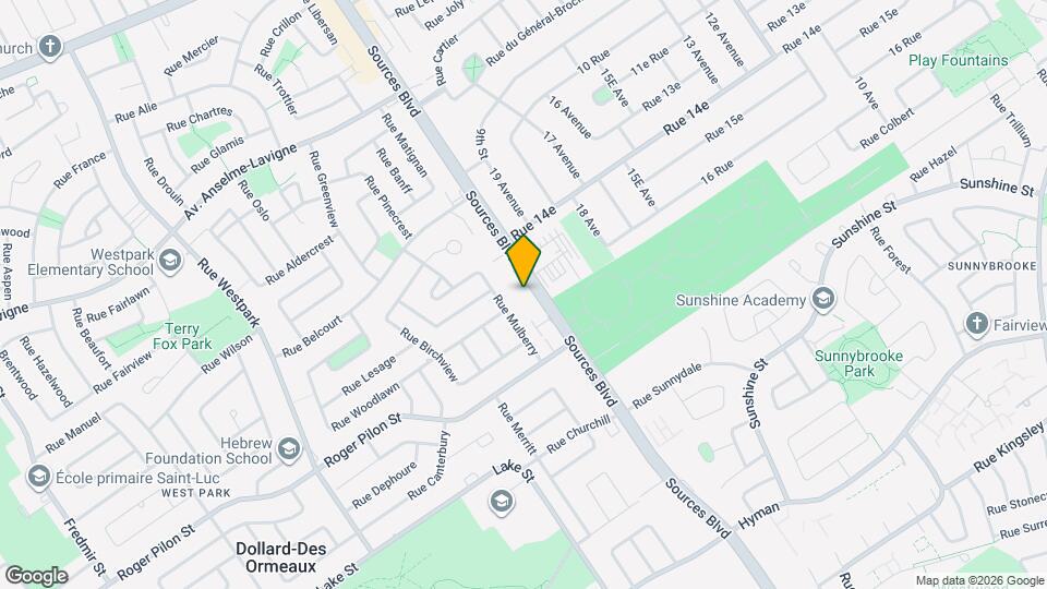 4350 des Sources Map and Location Details