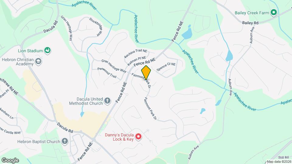 1012 Fairmont Park Dr Map and Location Details