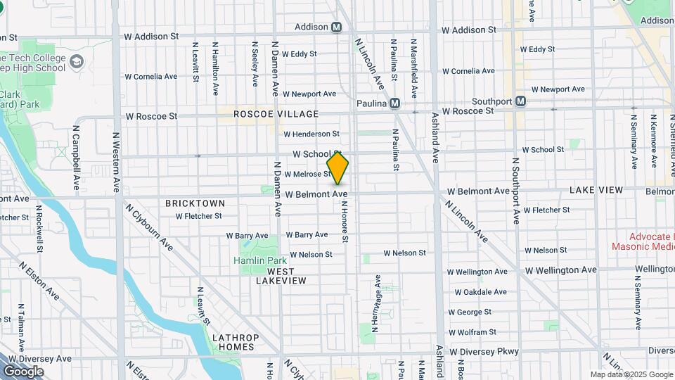1818 W Belmont Ave Map and Location Details